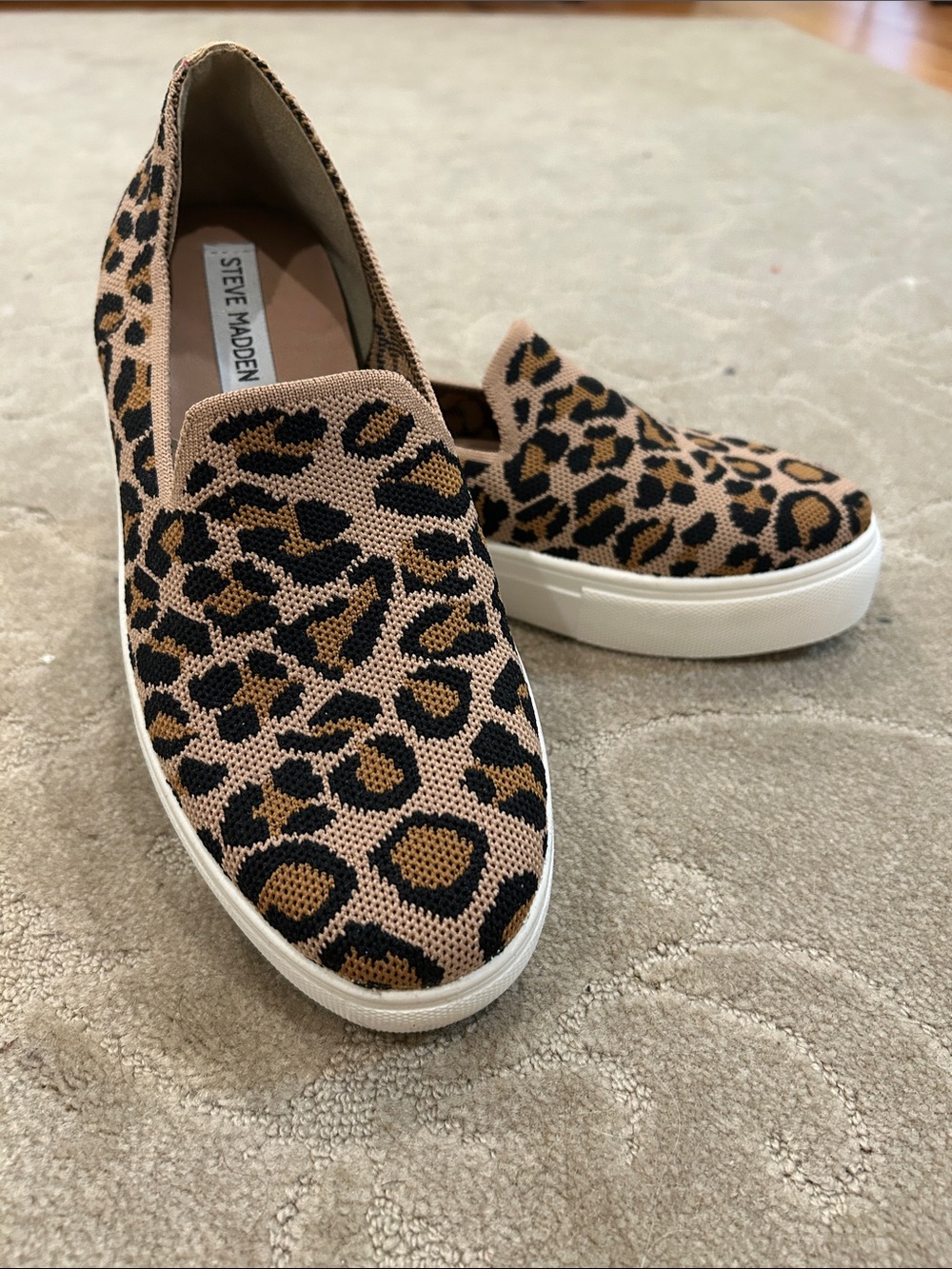 Steve Madden Mailer Leopard Print Slip-On